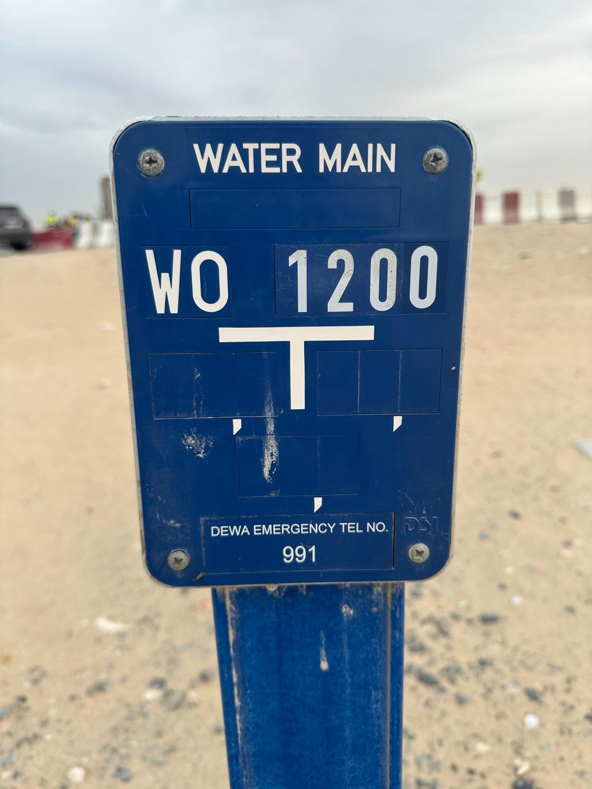 Franken Plastik Beschilderung Dubai