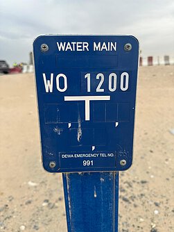 Franken Plastik Beschilderung Dubai